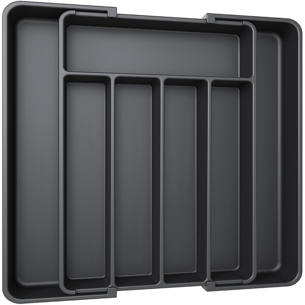 AUJEN Cutlery Tray for Drawers, Removable Cutlery Tray for Drawers,