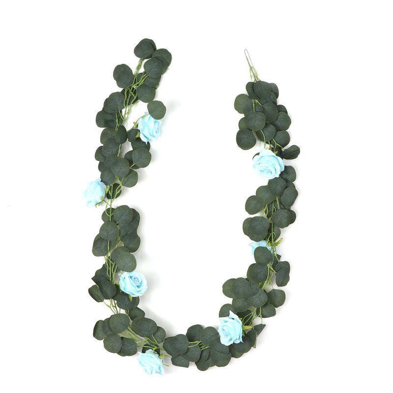 Fake Garland Artificial Silk Hanging Vivid Multifunctional Flower Vines for