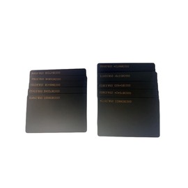 YARONGTECH 125KHz RFID Card Proximity EM4100 Door Entry Black Card (10)