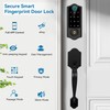 Harfo Fingerprint Smart Door Lock for Front Door with Handle