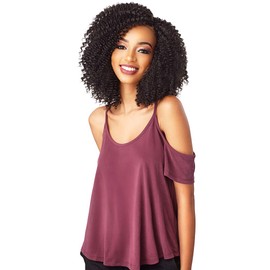 Sensationnel Lulutress Crochet Braiding hair - DIY hair style crochet braids hair extensions All Kanekalon flame retardant synthetic Fiber Premade precurled Locs and Twists color braids - 2X ISLAND TWIST 8 Inch (1)