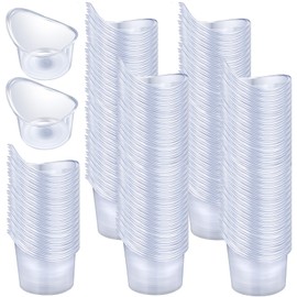 Teenyyou Teenyyou 200 Pcs 5ml Eye Wash Cup Disposable Eye Wash Cups Plastic Measuring Cup Portable Eye Bath Washer Cleaning Cups for Eye Rinse and Flush