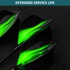 Pack of 18 Aluminium Dart Flight Savers, Long Life Dart
