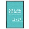 LaVie Home 11x17 Picture Frame for Wall Display, 11x17 Black