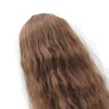 Women Long Curly Wigs Central Parting Universal Wig Headgear for