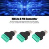 3Pcs RJ45 Screw Terminal Adapter RJ45 Female Thread to 8