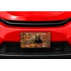 Vanity Aluminum Front License Plate (Bear Sparkles)