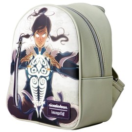 Loungefly FYE Nickelodeon Legend of Korra Avatar State Glow Mini Backpack, multicoloured, One size