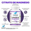 Citrato Magnesio Potasio 240 Cápsulas Saisa Herbal Suplemento Alimenticio Energía