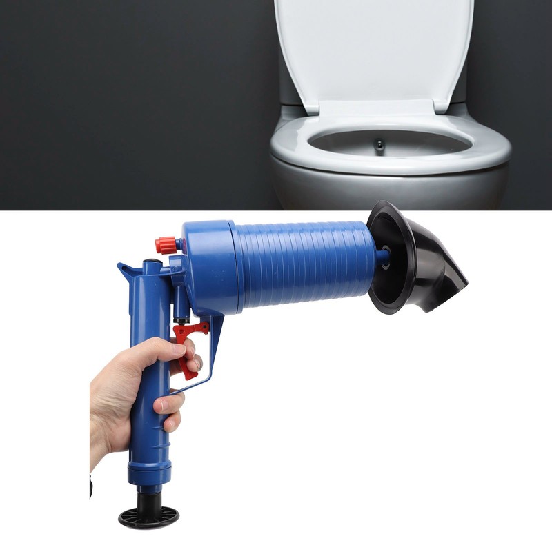 Air Drain Blaster High Speed Airflow High Pressure Toilet Plunger