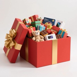 Mystery Gift Blind Box Birthday Holiday Christmas Surprise Useful Fun, Size S