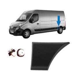 DOOR MOULDING PANEL TRIM BUMPER REAR LEFT SIDE FITS RENAULT MASTER MK3