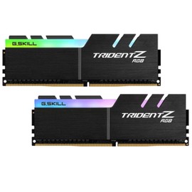 G.SKILL Trident Z RGB Series (Intel XMP) DDR4 RAM 32GB (2x16GB) 3200MT/s CL16-18-18-38 1.35V Desktop Computer Memory UDIMM (F4-3200C16D-32GTZR)