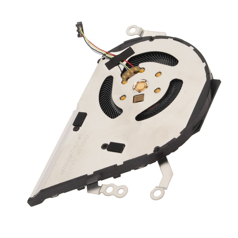 Laptop Cooling Fan 4Pin Connector Aluminum Alloy ABS Light Small