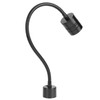 5W Black Goose Neck LED Working Light with Round Magnetic