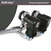 DUR-line Select Multifeed Set - 2 Height-Adjustable Feed Holders with