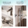 Dercyce Broom Holder Mop Hanger No Punch Broom Hanger, Wall