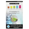 Merangue Cascading Step Sticky Notes, Multi-Size, 30 Sheets/Pad, 5 Pads,