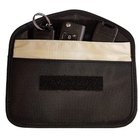 Car Key Keyless Entry Fob Signal Blocker Faraday Bag - Larger Version