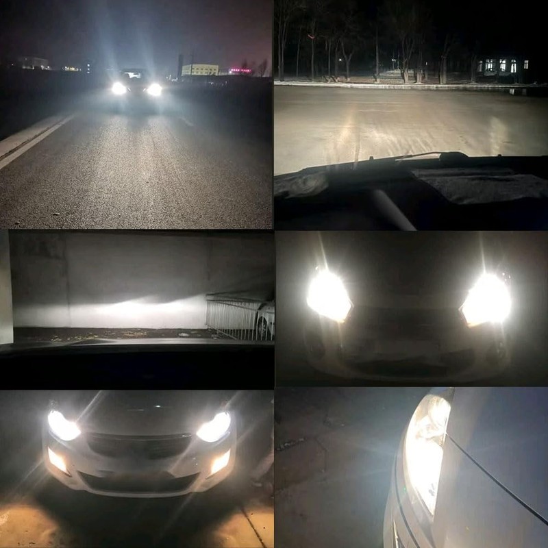 AFCYPPJ H11 Low Beam Headlight and H11 Fog Lights Halogen