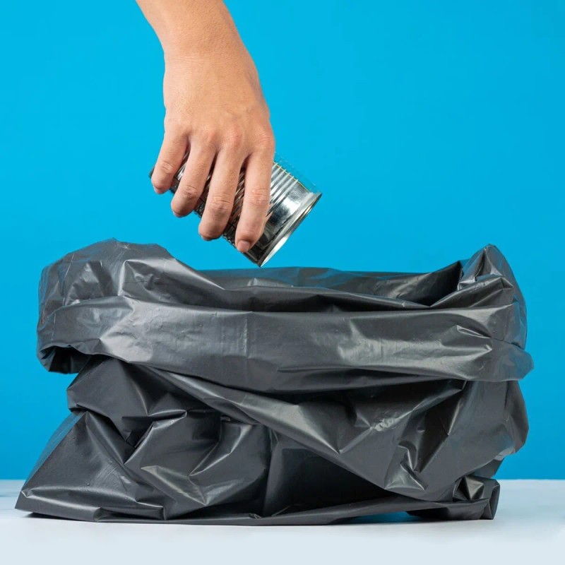Bolsas Negras De Basura Mcc Rollo De Aprox. 1 Kg