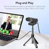 eMeet Cámara Web C60E AF 1080P para PC con Micrófono