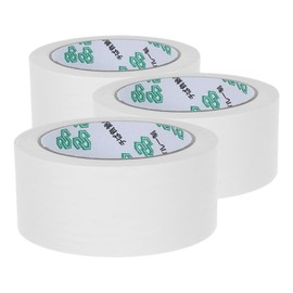 Operitacx 3 Rolls Writable Tape Paper Shipping Tape Paper Flatback Tape Mailing Tape Eco Friend Tape Heavy Duty Packing Tape Craft Paper Tape Heavy Duty Tape Moving Tape Kraft Paper White