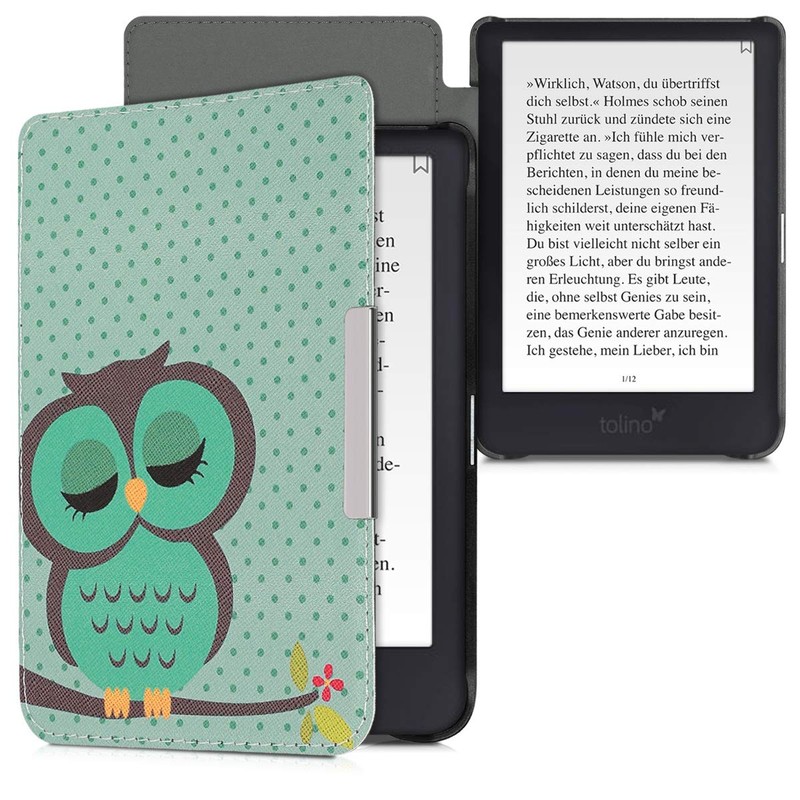 kwmobile Flip Case Compatible with Tolino Shine 3 Case -