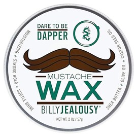 Billy Jealousy Bulletproof Mustache Wax, 2 Oz