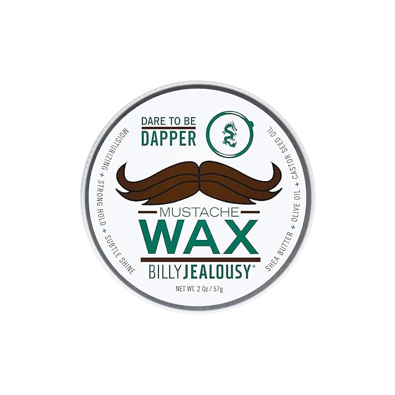 Billy Jealousy Bulletproof Mustache Wax, 2 Oz