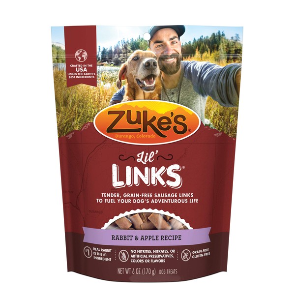 Zuke's Lil Links Grain Free Dog Treats with Real Meat