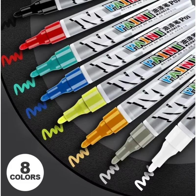Waterproof Car Paint Scratch Repair Pen - Clear & Color