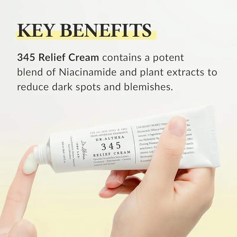 Crema Hidratante Facial Diaria 345 Relief Cream Blemish Reli