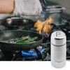 GLADFRESIT Salt and Pepper Shaker 2PCS Stainless Steel Kitchen Seasoning