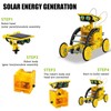 Robot Solare 12 in 1, Giocattolo Educativo con 190 Pezzi,