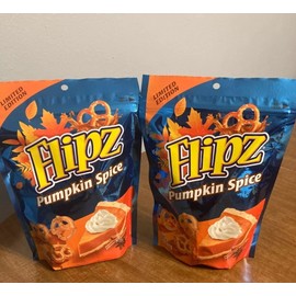 FLIPZ 2x 🎃 Flipz Pumpkin Spice Limited Edition Chocolate Covered Pretzels