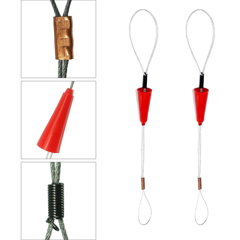 Cable Retraction Aid, 20 m Retracting Spiral, 4 mm Cable
