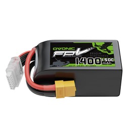 OVONIC 22.2V 150C 1400mAh 6S Lipo Battery with XT60 Plug