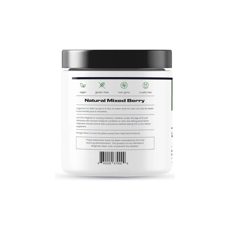Nature's Pure Blend Super Greens Polvo Orgánico Sabor Matcha