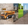 FUUY RC Dump Truck Toy for Kids - 2.4 GHz
