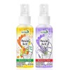Set of 2 Fresh Toilet Pre Use Sprays - Fresh Citrus and Lavender Scents - Pre-Poop Spray - Minimizes Foul Odors (2)