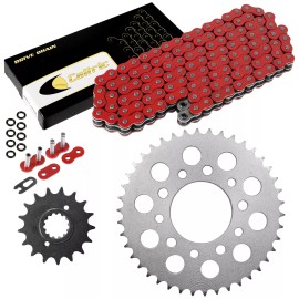 Honda Red O-Ring Drive Chain & Sprockets Kit for Honda CBR1000F Hurricane 1989-1995
