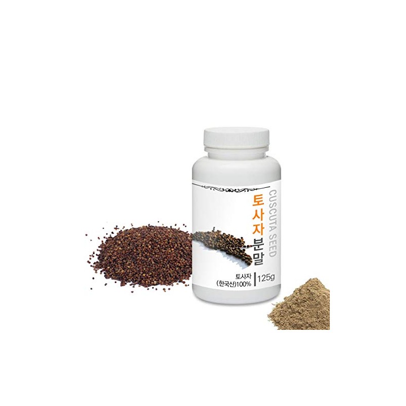 [Medicinal Herbal Powder] Prince Natural Cuscuta Seed Powder/프린스 토사자분말, 4.4oz