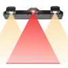 Naissgo Illuminazione per bersaglio, freccette, illuminazione per bersaglio, linea di