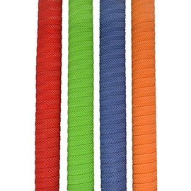 Make or Break Professional Cricket Bat Rubber Grips Spiral Non Slip Replacement Handle Grip Design (S05) (Set of 4