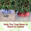 Christmas Tree Red Skirt - Red Collar for Christmas Tree