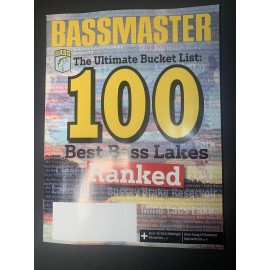 BassMaster Magazine July/August 2024  100 BEST BASS LAKES RANKED!!!!