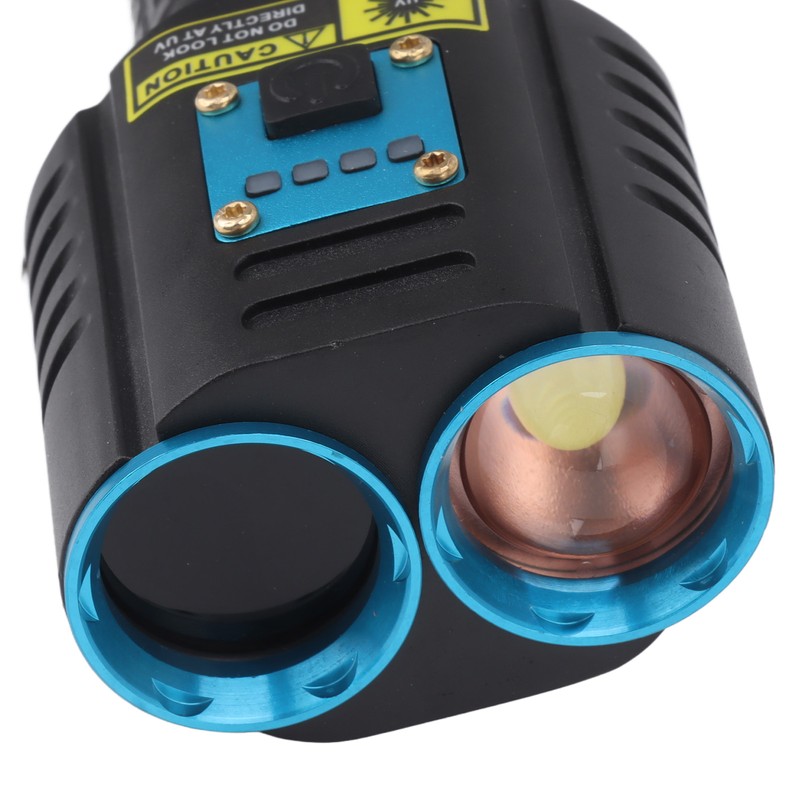 365nm UV Flashlight 2 in 1 LED White and Ultraviolet