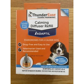 ThunderEase Adaptil Calming Diffuser Refill Pheromones for Calmer Dog Drug Free