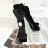 (3 types) Burnaby Black Velvet Pendant Ribbon Banana Pin Star